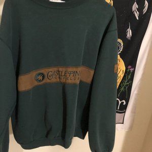 Vintage Castle Pines Golf Club Sweater- size Extra Large